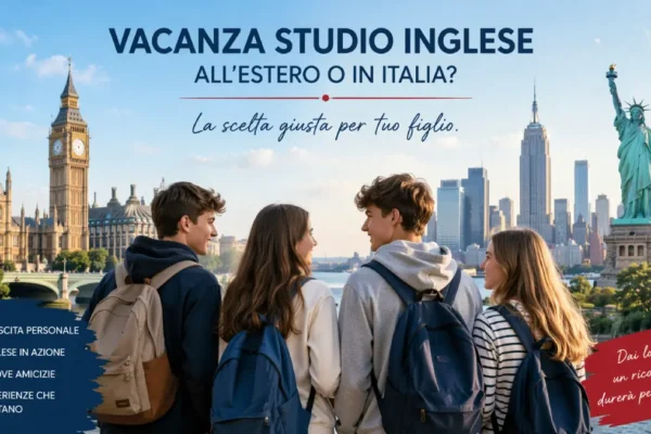 vacanza studio inglese estero o corso intensivo in italia