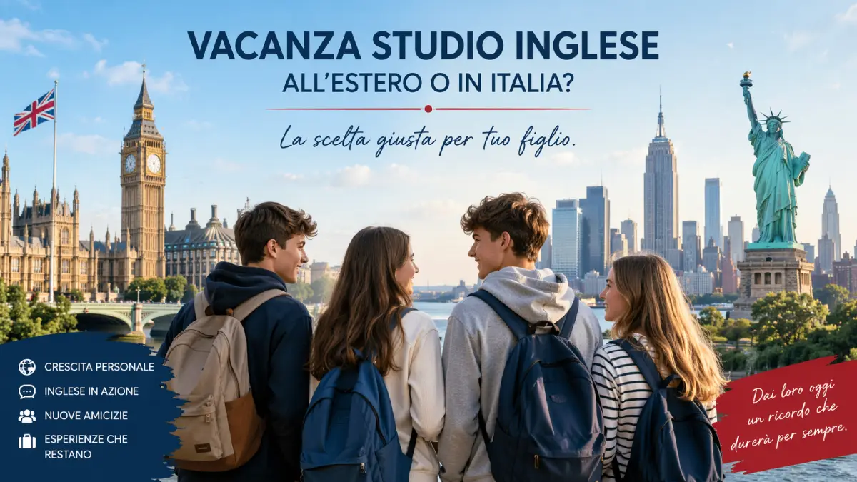 vacanza studio inglese estero o corso intensivo in italia